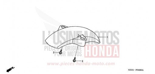 FRONT FENDER NPS505 de 2005